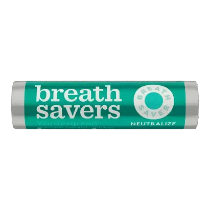 BREATH SAVERS WINTERGREEN BREATH SAVERS