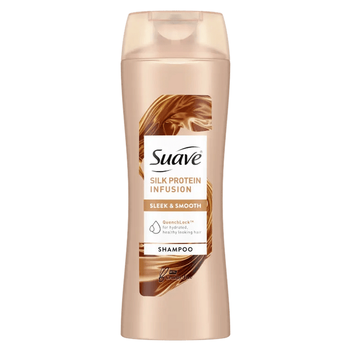 SUAVE SILK PROTEIN INFUSION SLEEK & SMOOTH SHAMPOO SUAVE