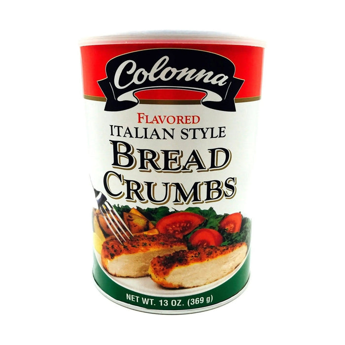 COLONNA ITALIAN STYLE BREAD CRUMBS 13 OZ- Blend of Italian seasonings ideal for enhancing pasta sauces and dishes.