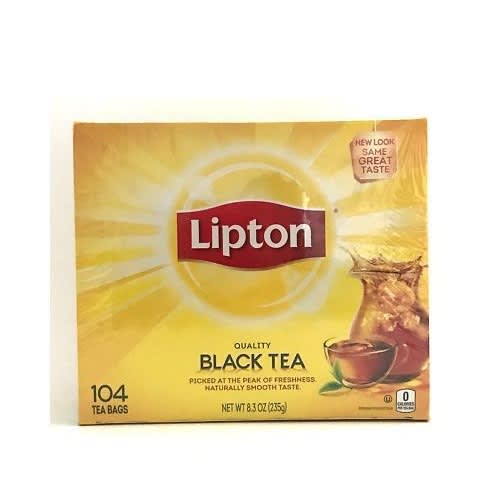 LIPTON BLACK TEA LIPTON