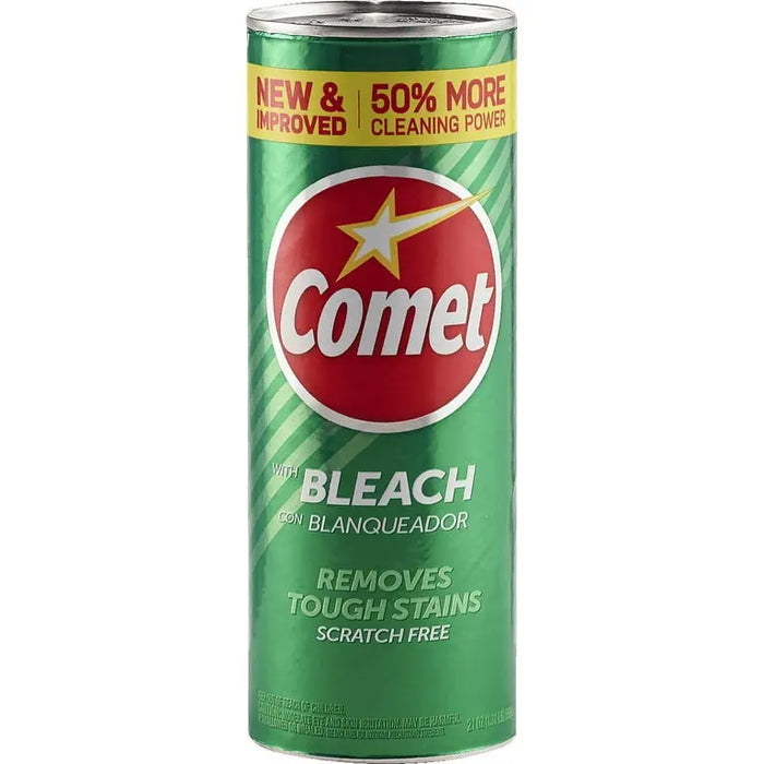 COMET WITH BLEACH REMOVES TOUGHS STAINS 28 OZ COMET