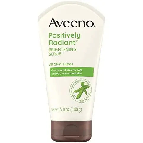 AVEENO POSITIVELY RADIANT BRIGHTENING SCRUB AVEENO