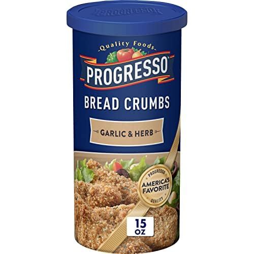 PROGRESSO GARLIC AND HERB BREAD CRUMBS PROGRESSO