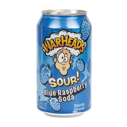 WARHEADS SOUR BLUE RASPBERRY SODA WARHEADS