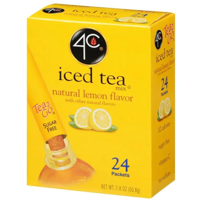 4C ICED TEA MIX NATURAL LEMON 4C ICED TEA