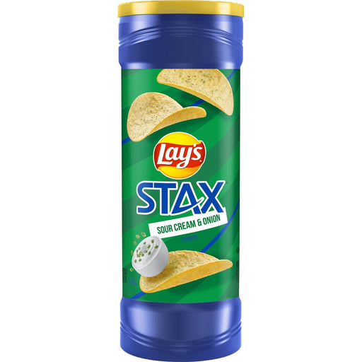 LAY'S STAX SOUR CREAM & ONION 155.9 g LAY'S