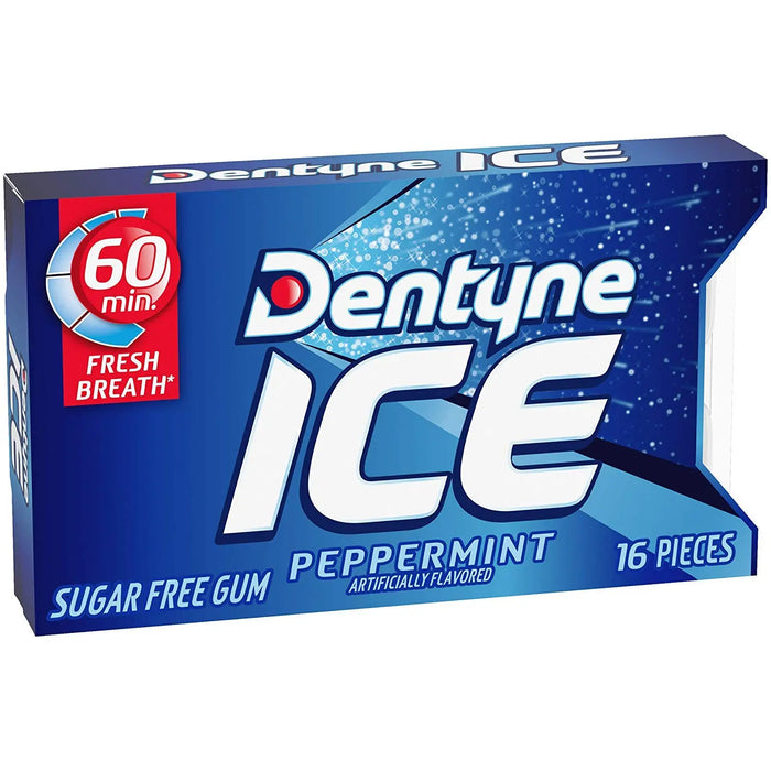 DENTYNE ICE PEPPERMINT 16 PIECES DENTYNE