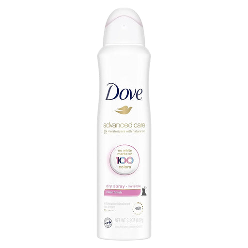 DOVE ADVANCED CARE DRY SPRAY INVISIBLE 4.8 OZ DOVE