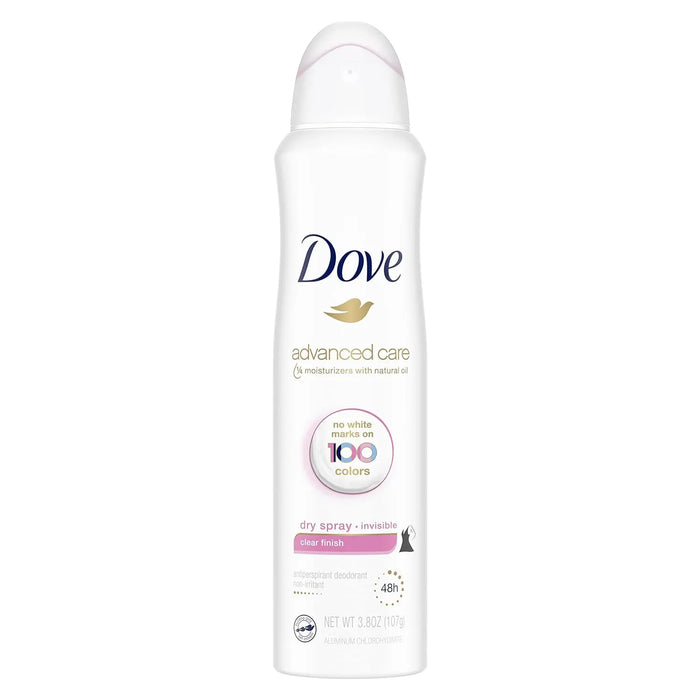 DOVE ADVANCED CARE DRY SPRAY INVISIBLE 4.8 OZ DOVE