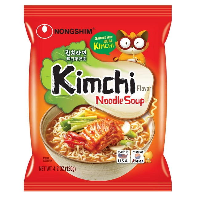 KIMCHI RAMEN NOODLE SOUP NONGSHIM