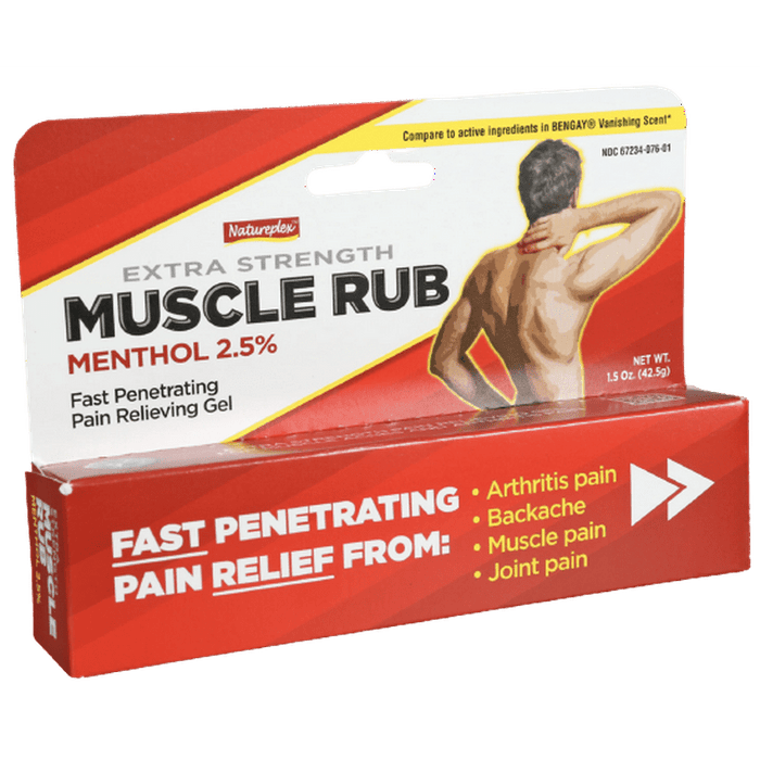 MUSCLE RUB NATUREPLEX