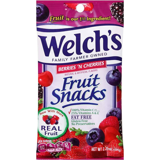 WELCH'S BERRIES 'N CHERRIES 2,25 OZ WELCH