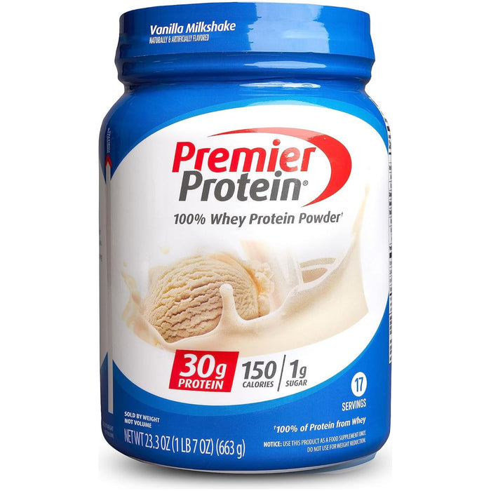 PREMIER PROTEIN VANILLA MILKSHAKE POWDER PREMIER PROTEIN