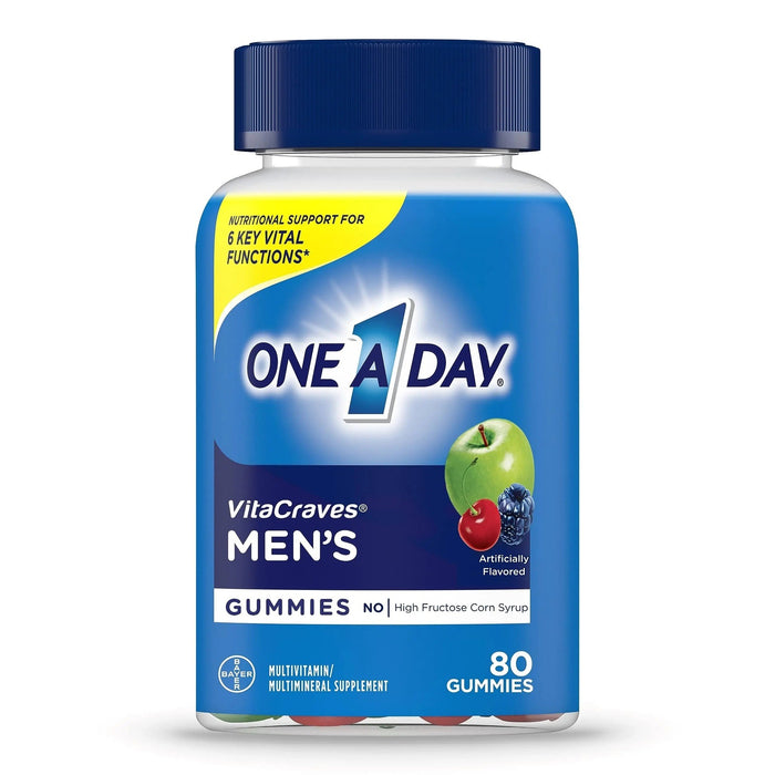 ONE A DAY VITACRAVES MEN'S 80 GUMMIES - One Stop and Shop Market