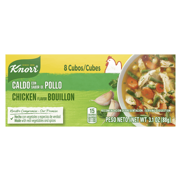 KNORR CALDO POLLO CHIKEN 8 CUBES KNORR