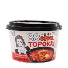 88 SEOUL TOPOKKI RICE CAKE WITH HOT SAUCE 5.92 OZ '88 SEOUL