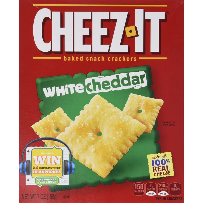 CHEEZ IT WHITE CHEDDAR CHEEZ IT