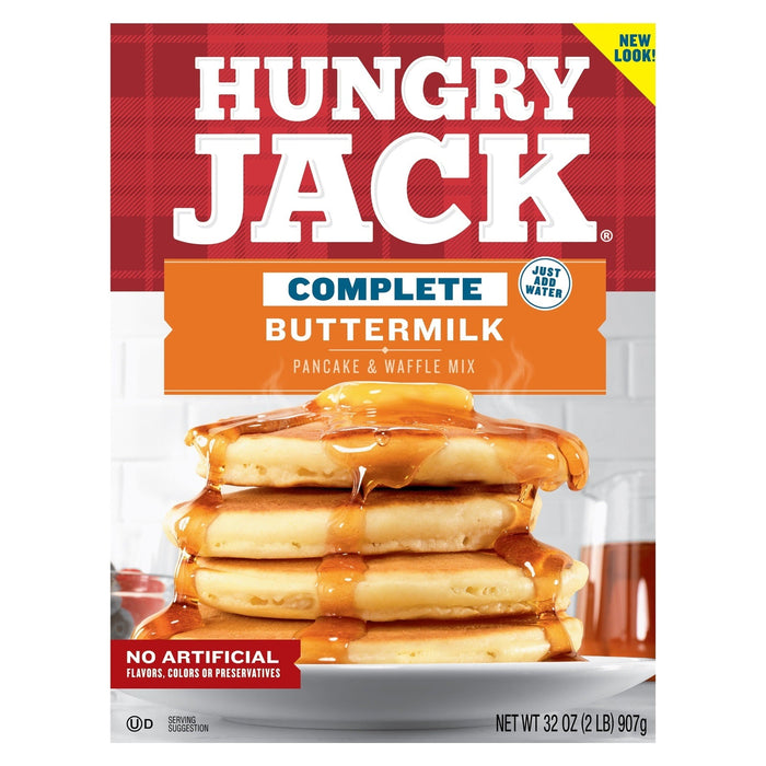 HUNGRY JACK BUTTERMILKPANCAKE & WAFFLE MIX One Stop and Shop Market