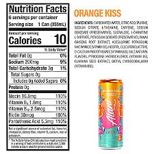 ALANI NU ENERGY ORANGE KISS 12 OZ ALANI NU