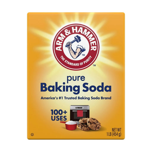 ARM & HAMMER PURE BAKING SODA 1 LB ARM & HAMMER