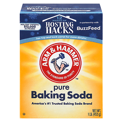 ARM & HAMMER PURE BAKING SODA HOSTING HACKS ARM & HAMMER