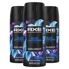 AXE BLUE LAVENDER MINT+AMBER  4 OZ AXE