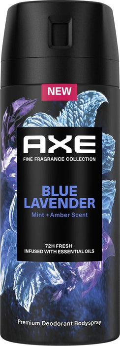 AXE BLUE LAVENDER MINT+AMBER  4 OZ AXE