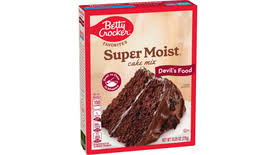 BETTY CROCKER SUPER MOIST DEVIL'S FOOD BETTY CROKER