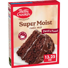 BETTY CROCKER SUPER MOIST DEVIL'S FOOD BETTY CROKER