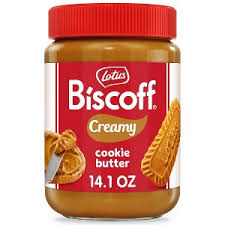 BISCOFF CREAMY COOKIE PEANUT BUTTER 14.1 OZ LOTUS