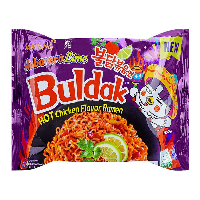 BULDAK RAMEN HABANERO LIME  4.76 OZ BULDAK