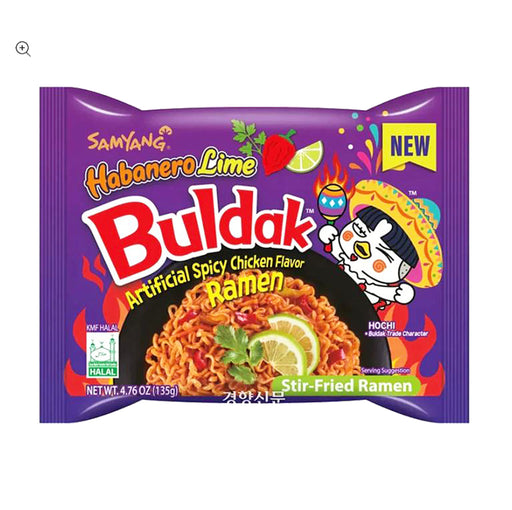 BULDAK RAMEN HABANERO LIME  4.76 OZ BULDAK