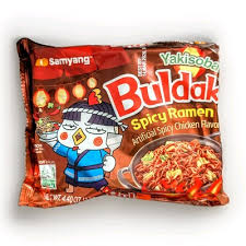 BULDAK YAKISOBA SPICY RAMEN 4.40 OZ SAMYANG