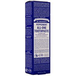 DR BRONNER'S PEPPERMINT ALL-ONE TOOTHPASTE 5 OZ DR BRONNER'S