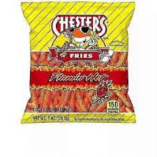 CHESTER'S FRIES FLAMIN HOT 1 OZ CHESTER'S