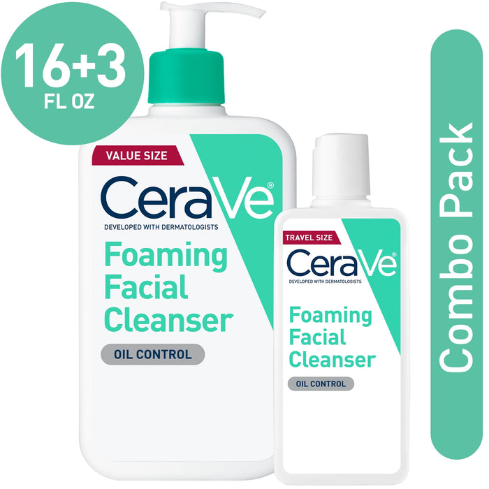 CERAVE FOAMING FACIAL CLEANSER EXTRA VALUE - One Stop and Shop Market