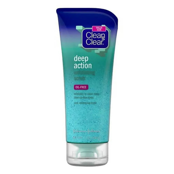 CLEAN CLEAR DEEP ACTION EXFOLIATING SCRUB CLEAN & CLEAR