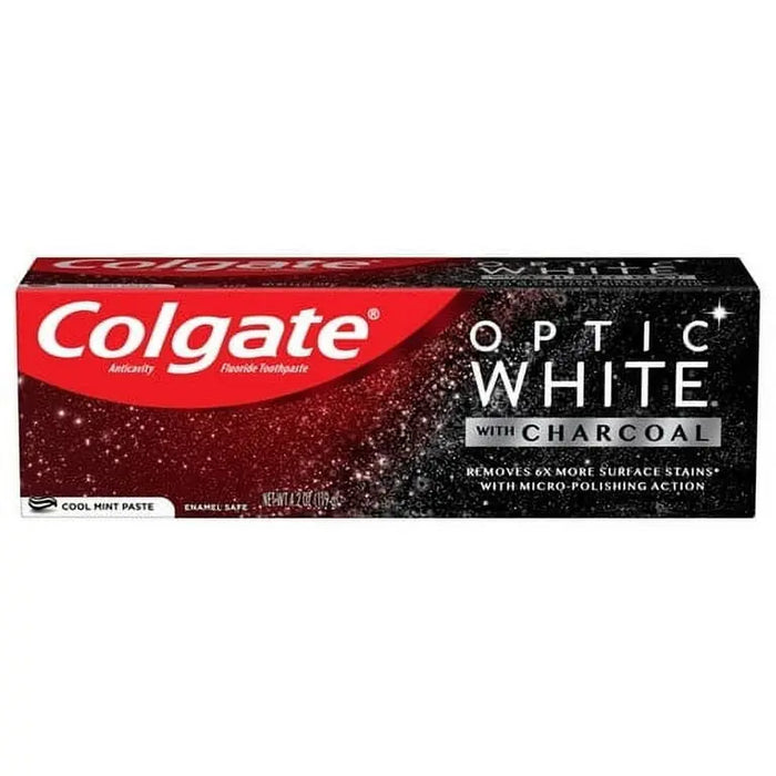 COLGATE OPTIC WHITE WITH CHARCOAL COLGATE