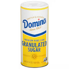 DOMINO PREMIUM CANE GRANULED SUGAR 16 OZ DOMINO