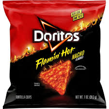 DORITOS FLAMIN HOT NACHO 1 OZ DORITOS