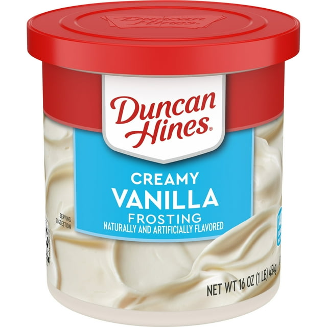 DUNCAN HINES CREAMY VANILLA DUNCAN HINES