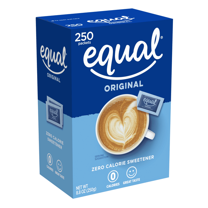 EQUAL ORIGINAL ZERO CALORIE 250 PACKETS EQUAL