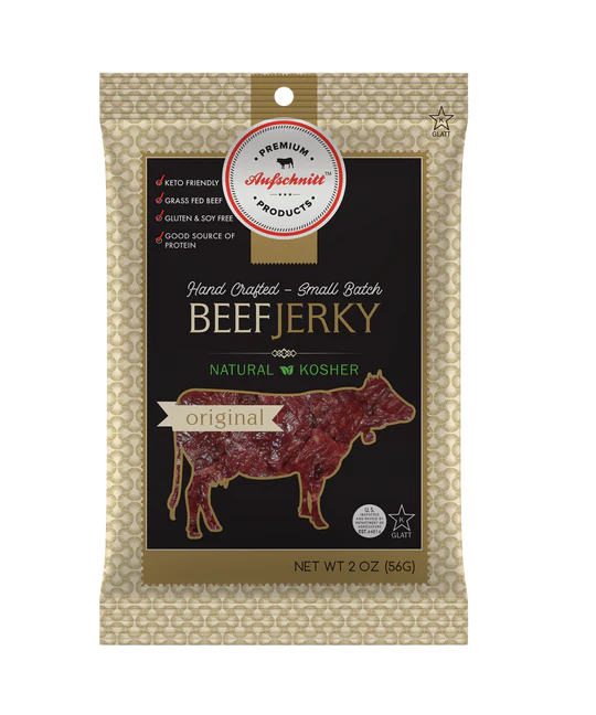 AUFSCHNITT BEEF JERKY ORIGINAL 2 OZ AUFSCHNITT