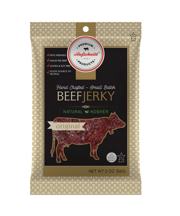 AUFSCHNITT BEEF JERKY ORIGINAL 2 OZ AUFSCHNITT