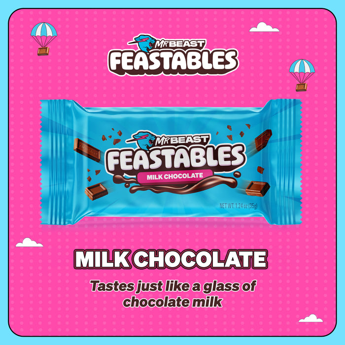 MR BEAST FEASTABLES MILK CHOCOLATE 1.24 OZ MRBEAST