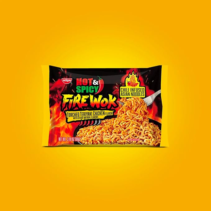 FIREWOK TORCHED TERIYAKT CHICKEN FLAVOR HOT&SPICY 3.10 OZ BULDAK