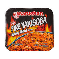 MARUCHAN FIRE YAKISOBA SPICY BEEF 4 OZ MARUCHAN