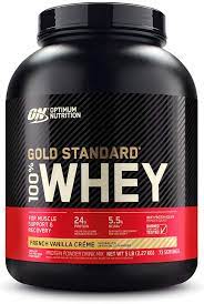 GOLD STANDARD FRENCH VANILLA WHEY PROTEIN OPTIMUM NUTRITION