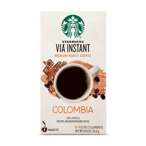 STARBUCKS VIA INSTANT MEDIUM ROAST COFFEE STARBUCKS