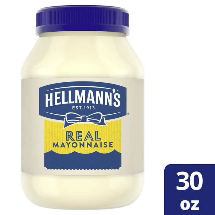 HELLMAN'S REAL MAYONNAISE 30 OZ HELLMANN'S